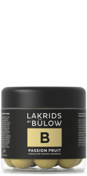B- Lakritz in Passionsfruchtschokohülle